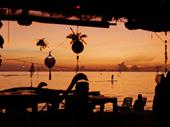 exclusive beach bar located