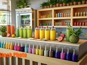 fantastic modern juice bar