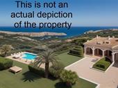 luxury villa with hotel