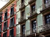 two residential buildings the