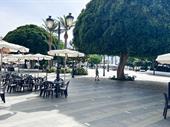 popular daytime café busy