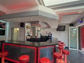 modern bar restaurant busy