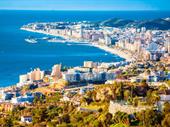 malaga beachfront hotel with