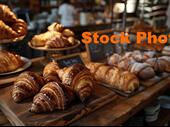 fresh bread pastry shop